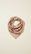 Luxe Silk Patterned Hair Scarf
