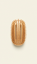 Gold-Toned Detangling Brush for Wet Hair